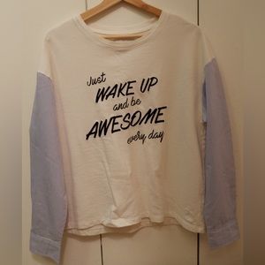 Long sleeve T shirt !